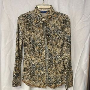 Floral Button Down Shirt